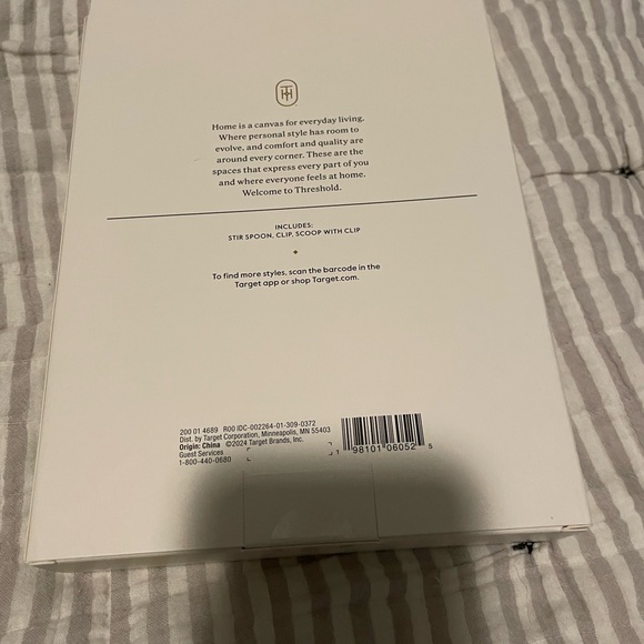 NWT Threshold 3 pc Coffee Scoop, Clip and spoon set - Picture 5 of 5